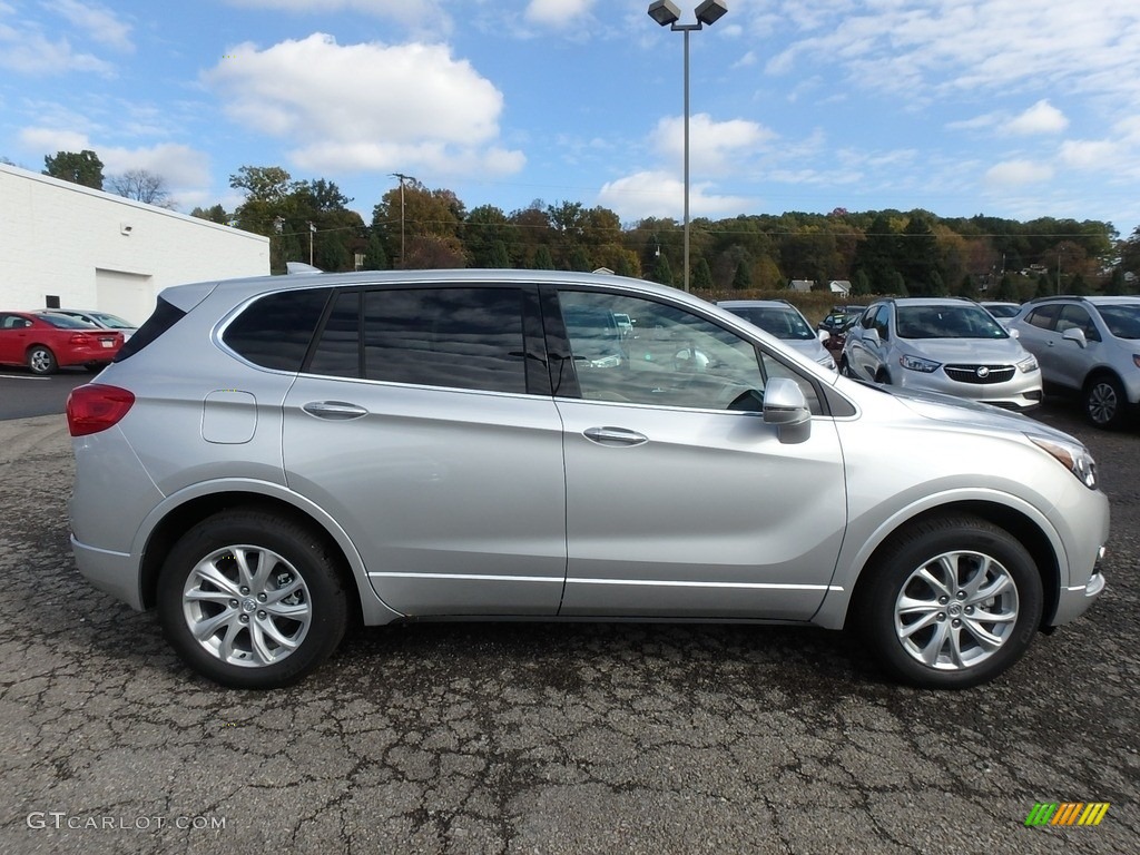 Galaxy Silver Metallic 2019 Buick Envision Preferred AWD Exterior Photo #130180743