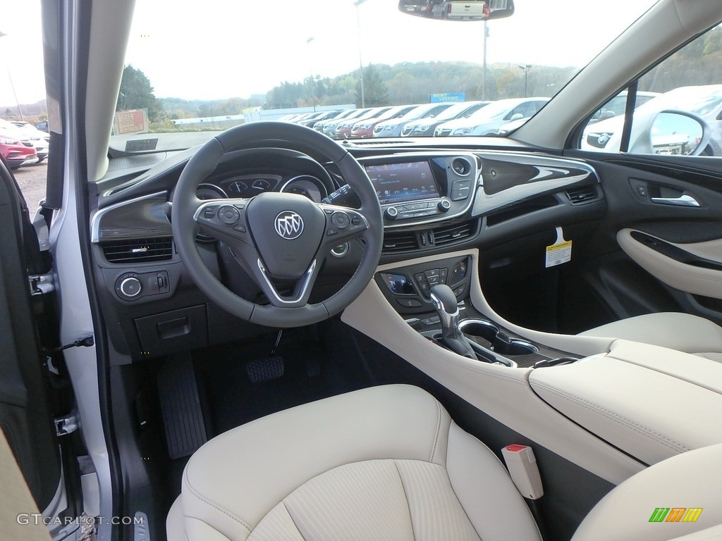 Light Neutral Interior 2019 Buick Envision Preferred AWD Photo #130181013