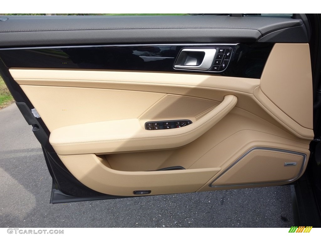 2018 Panamera 4S - Agate Grey Metallic / Black/Luxor Beige photo #11