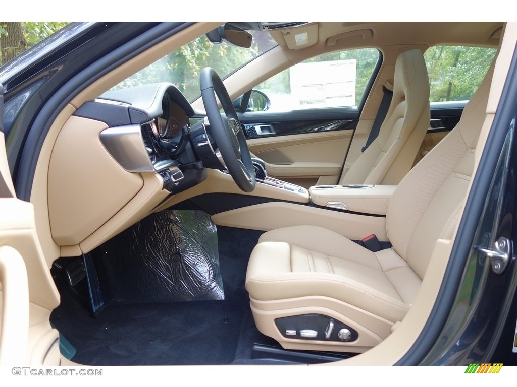 2018 Panamera 4S - Agate Grey Metallic / Black/Luxor Beige photo #12