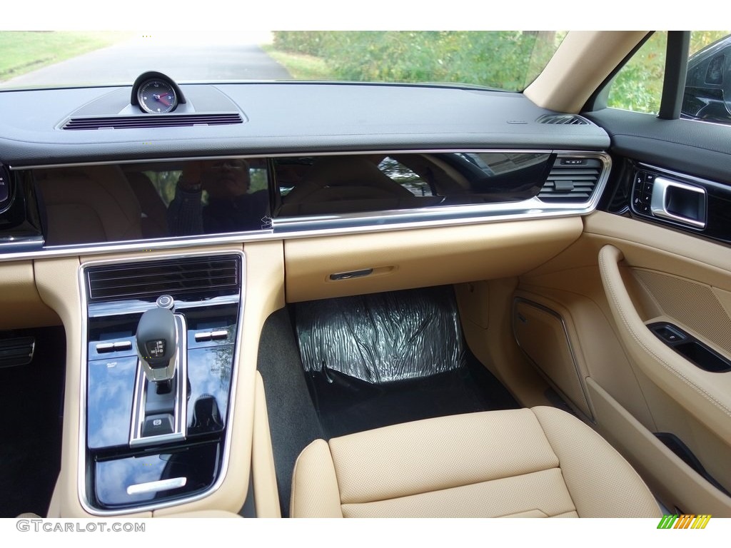 2018 Panamera 4S - Agate Grey Metallic / Black/Luxor Beige photo #15