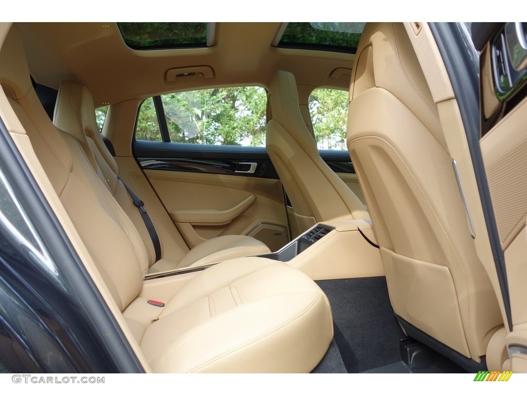 2018 Panamera 4S - Agate Grey Metallic / Black/Luxor Beige photo #19
