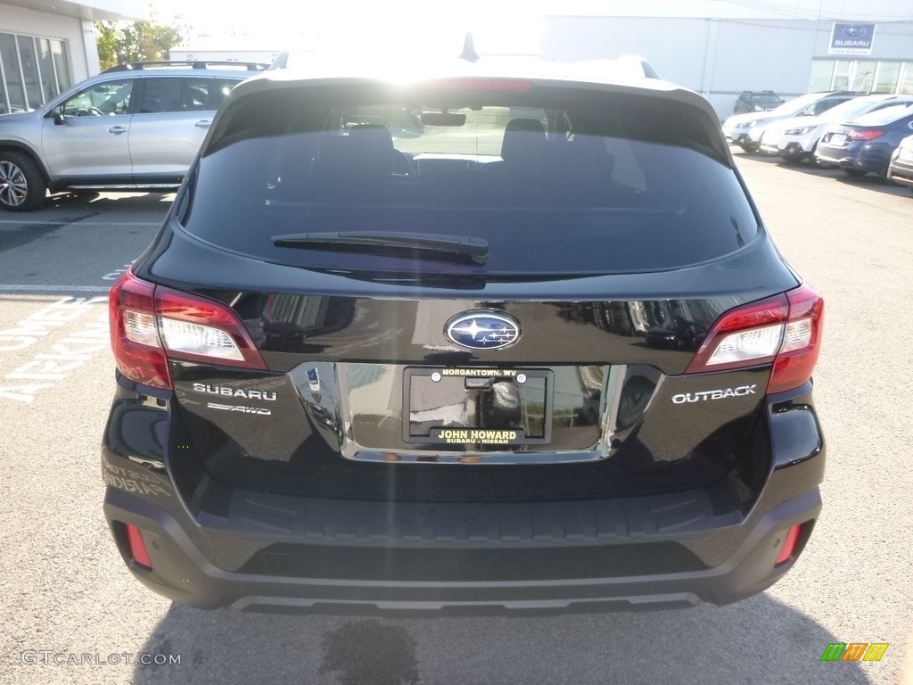 2019 Outback 2.5i Touring - Crystal Black Silica / Java Brown photo #5