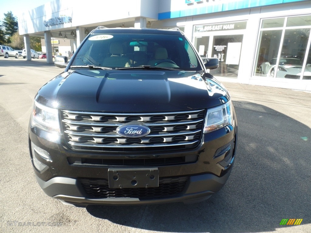 2016 Explorer 4WD - Shadow Black / Medium Light Camel photo #2