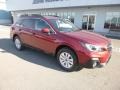 2019 Crimson Red Pearl Subaru Outback 2.5i Premium  photo #1