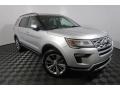 2018 Ingot Silver Ford Explorer Limited 4WD  photo #7