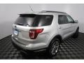 2018 Ingot Silver Ford Explorer Limited 4WD  photo #14