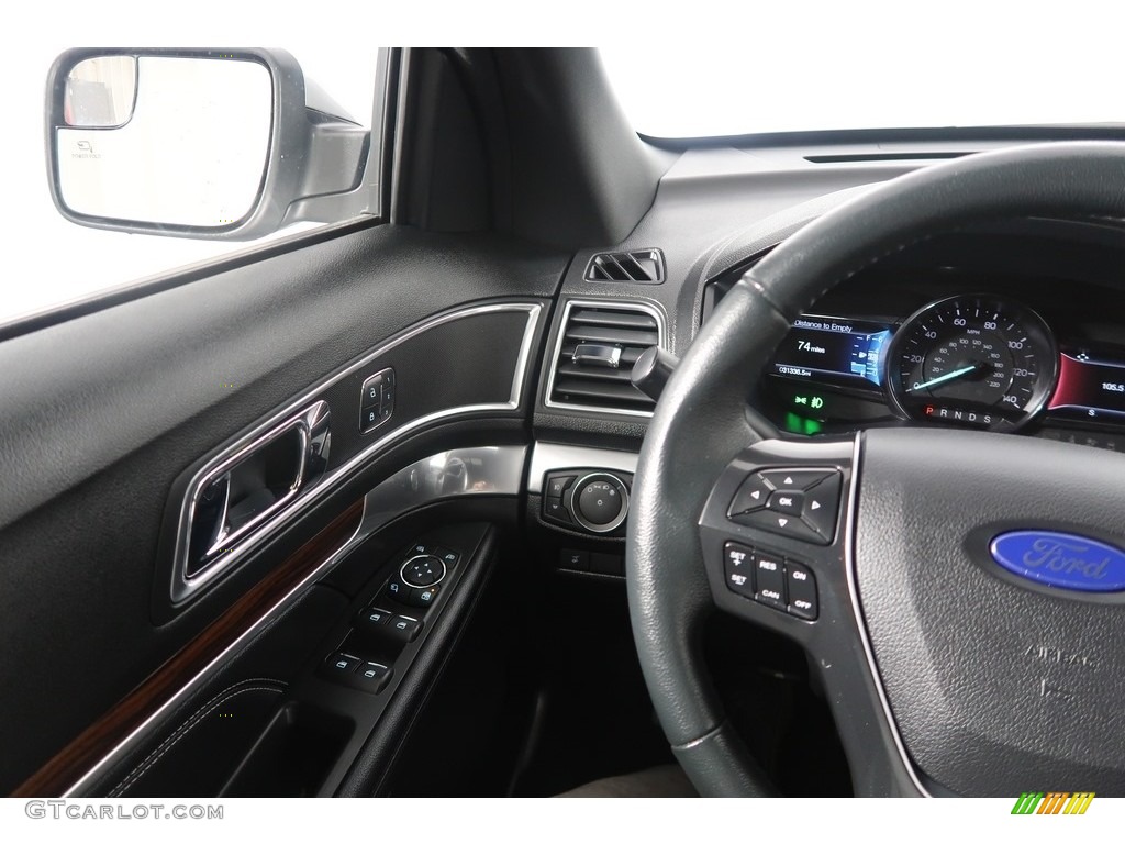 2018 Explorer Limited 4WD - Ingot Silver / Ebony Black photo #21