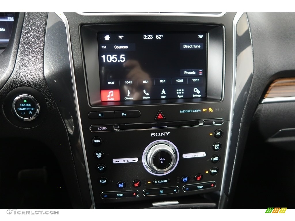 2018 Explorer Limited 4WD - Ingot Silver / Ebony Black photo #26