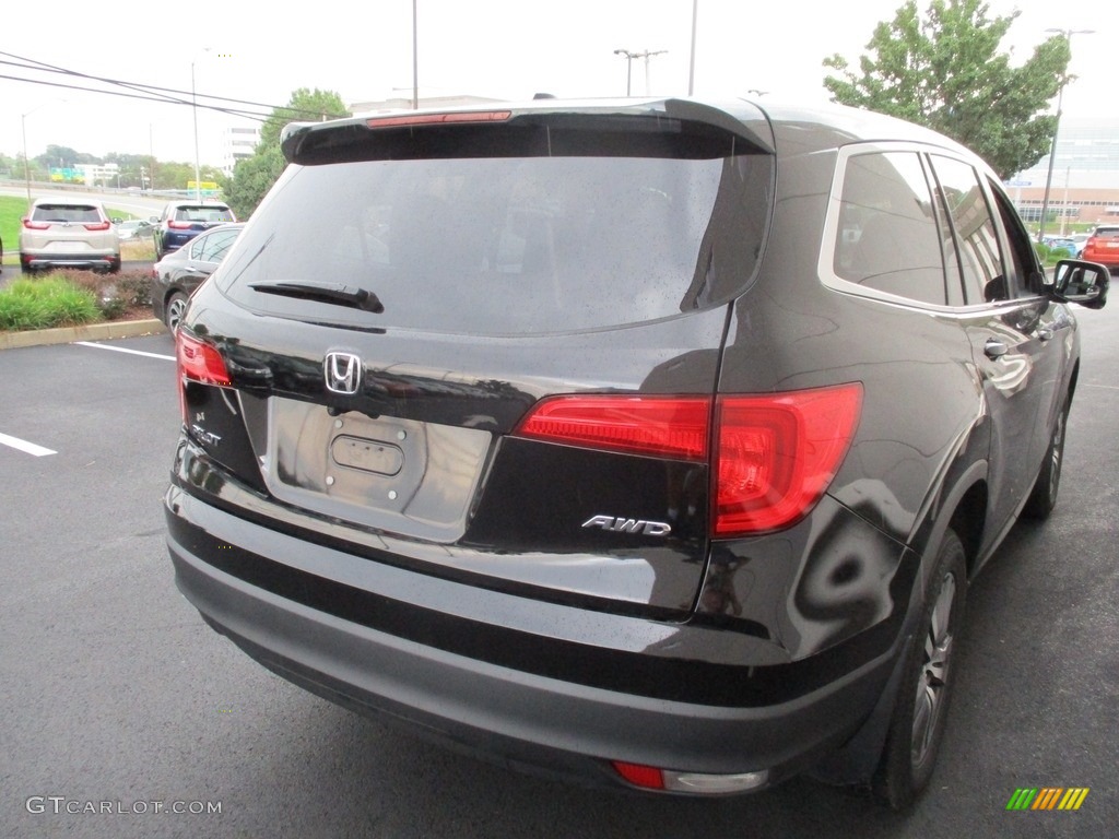 2016 Pilot EX-L AWD - Crystal Black Pearl / Black photo #5