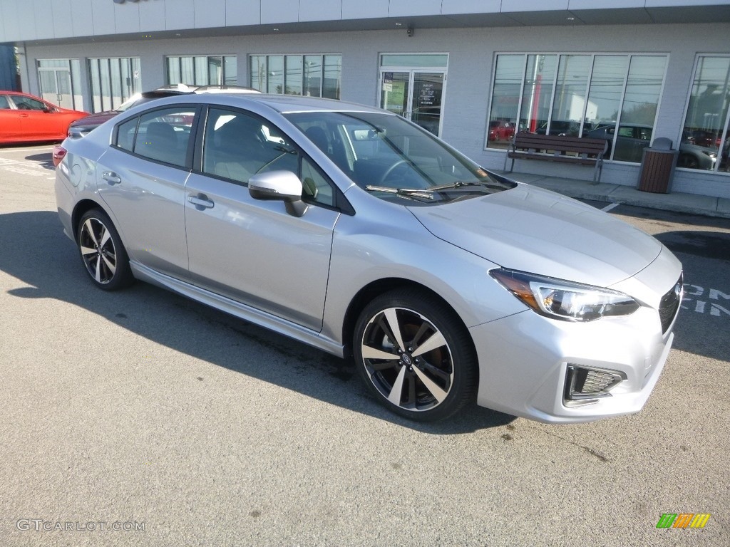 Ice Silver Metallic Subaru Impreza