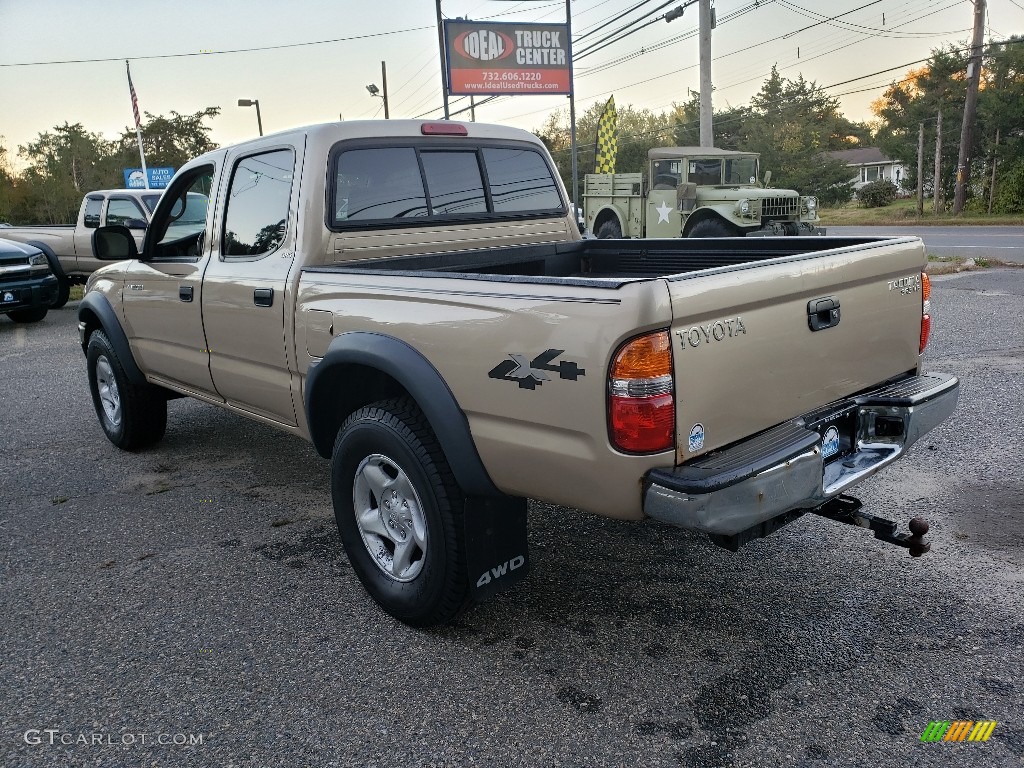 2003 Tacoma V6 Double Cab 4x4 - Mystic Gold Metallic / Oak photo #6