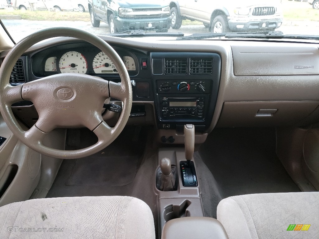 2003 Tacoma V6 Double Cab 4x4 - Mystic Gold Metallic / Oak photo #15