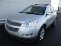 2012 Silver Ice Metallic Chevrolet Traverse LTZ AWD  photo #9