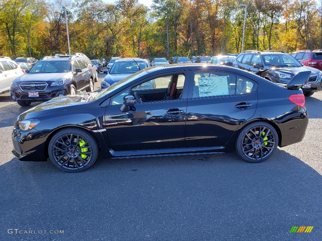 Crystal Black Silica 2019 Subaru WRX STI Exterior Photo #130187961
