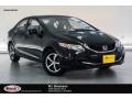 Crystal Black Pearl 2015 Honda Civic SE Sedan