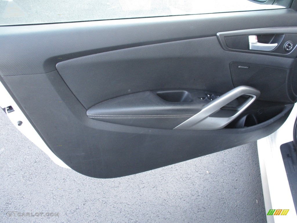 2013 Veloster Turbo - Elite White Pearl / Gray photo #11
