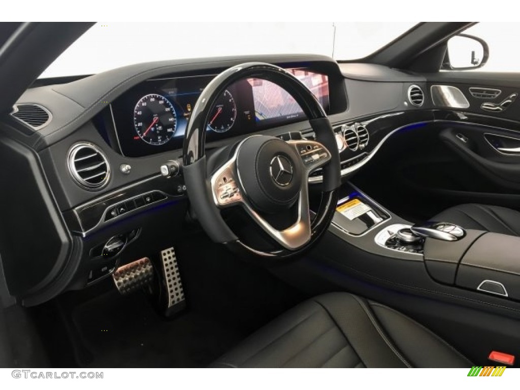 2019 S 560 Sedan - Ruby Black Metallic / Black photo #4