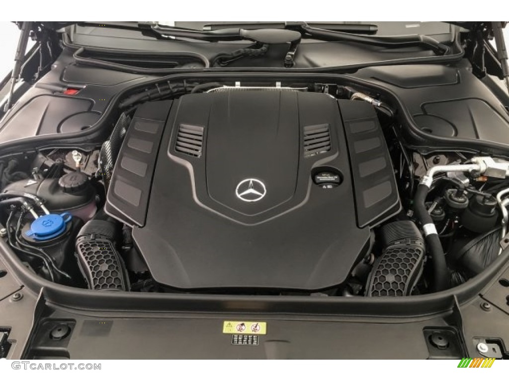 2019 Mercedes-Benz S 560 Sedan 4.0 Liter biturbo DOHC 32-Valve VVT V8 Engine Photo #130191704