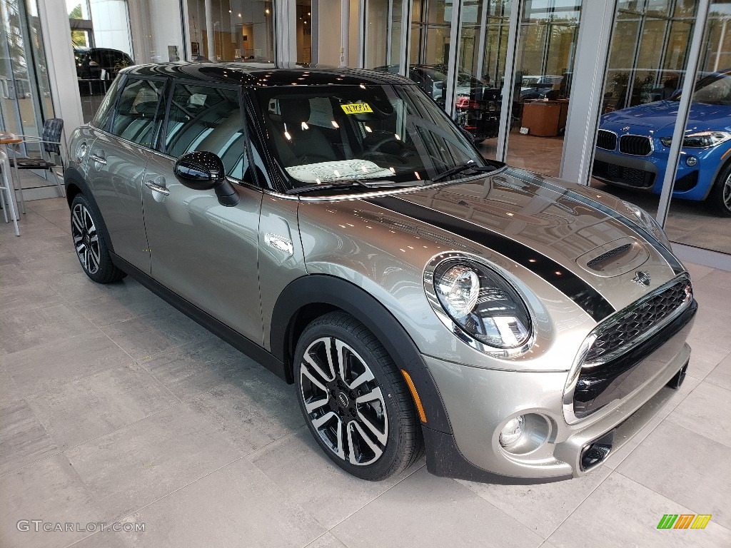 2019 Hardtop Cooper S 4 Door - Melting Silver / Carbon Black photo #1