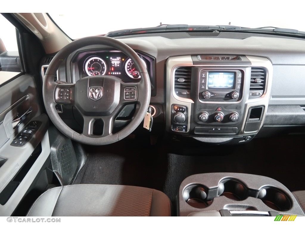 2018 1500 SLT Quad Cab 4x4 - Flame Red / Black photo #17