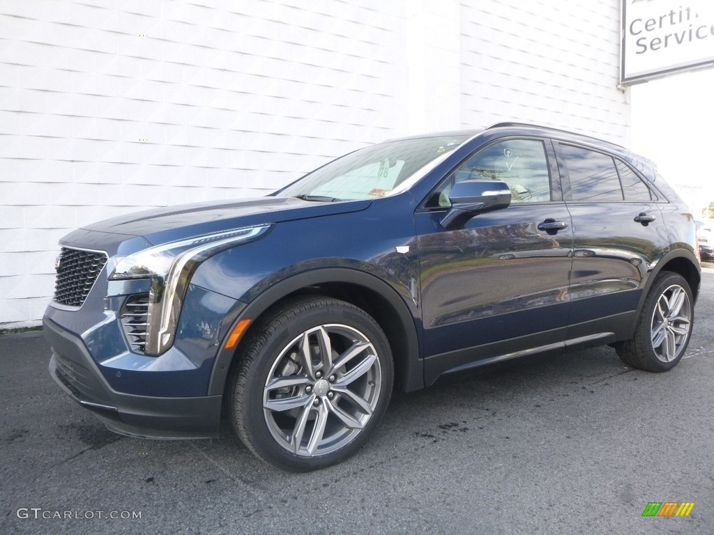 Twilight Blue Metallic 2019 Cadillac XT4 Sport AWD Exterior Photo #130192653