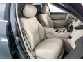 Silk Beige/Espresso Brown Front Seat Photo for 2019 Mercedes-Benz S #130192917