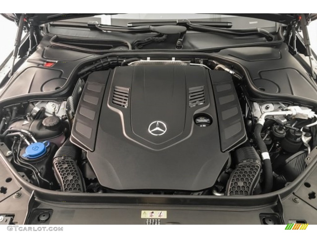 2019 Mercedes-Benz S 560 Sedan 4.0 Liter biturbo DOHC 32-Valve VVT V8 Engine Photo #130192968