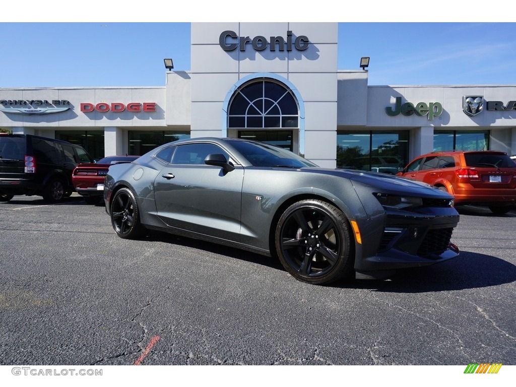 2017 Camaro SS Coupe - Nightfall Gray Metallic / Jet Black photo #1