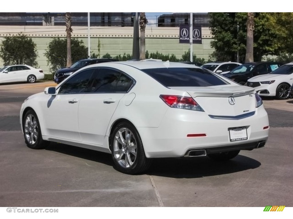 2014 TL Advance SH-AWD - Bellanova White Pearl / Ebony photo #5