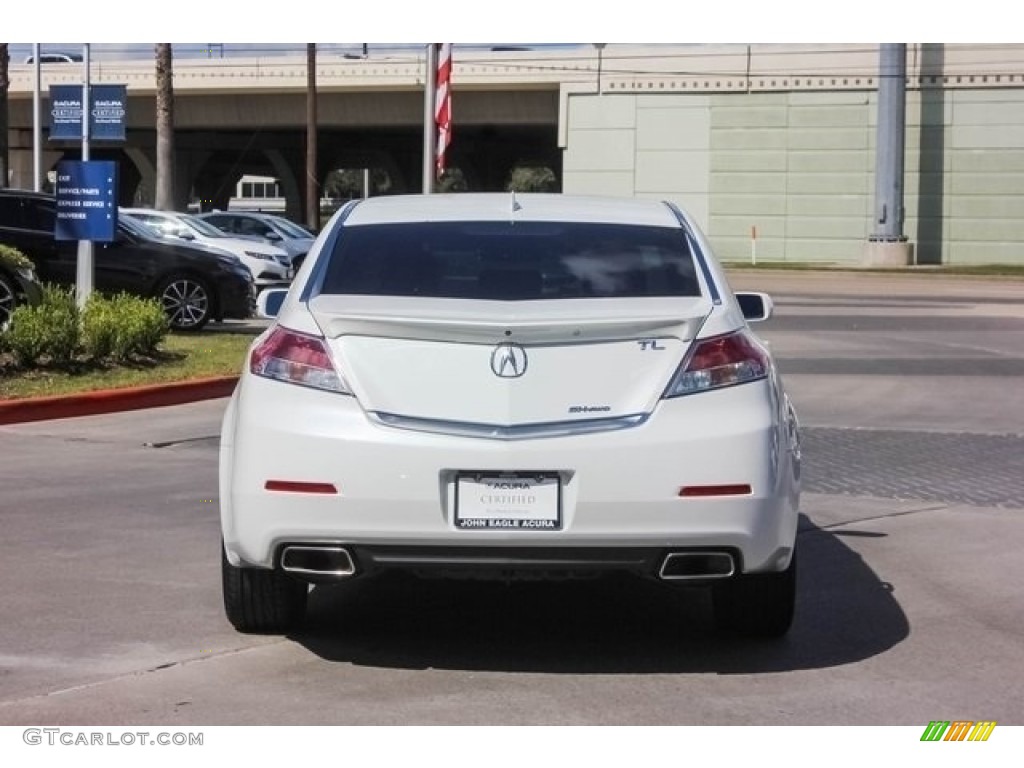 2014 TL Advance SH-AWD - Bellanova White Pearl / Ebony photo #6