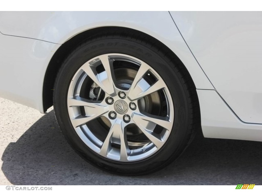 2014 TL Advance SH-AWD - Bellanova White Pearl / Ebony photo #10