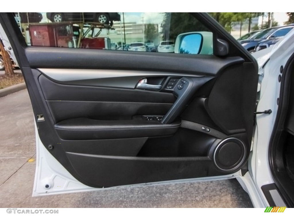 2014 TL Advance SH-AWD - Bellanova White Pearl / Ebony photo #18