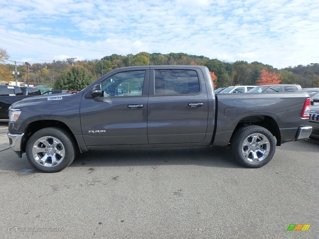 Granite Crystal Metallic 2019 Ram 1500 Big Horn Crew Cab 4x4 Exterior Photo #130194834