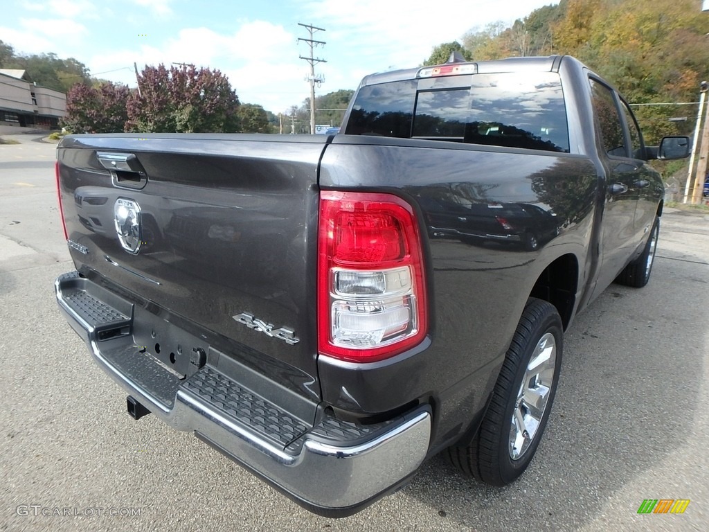 2019 1500 Big Horn Crew Cab 4x4 - Granite Crystal Metallic / Black photo #5