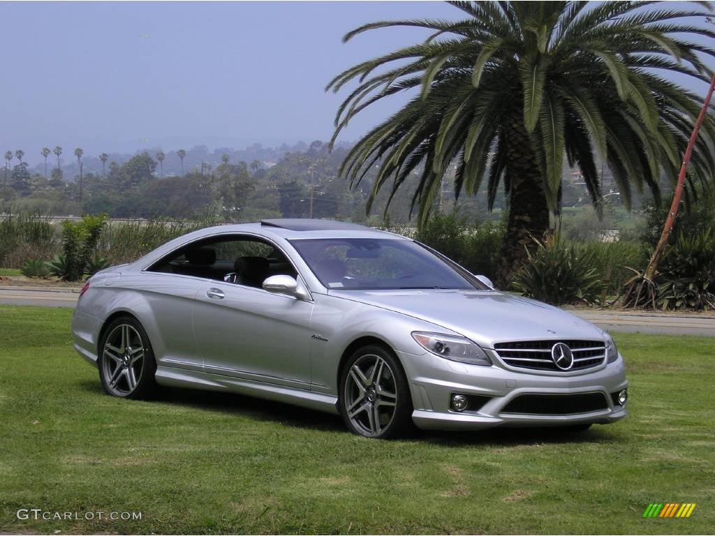 2008 CL 63 AMG - Iridium Silver Metallic / designo Charcoal photo #1