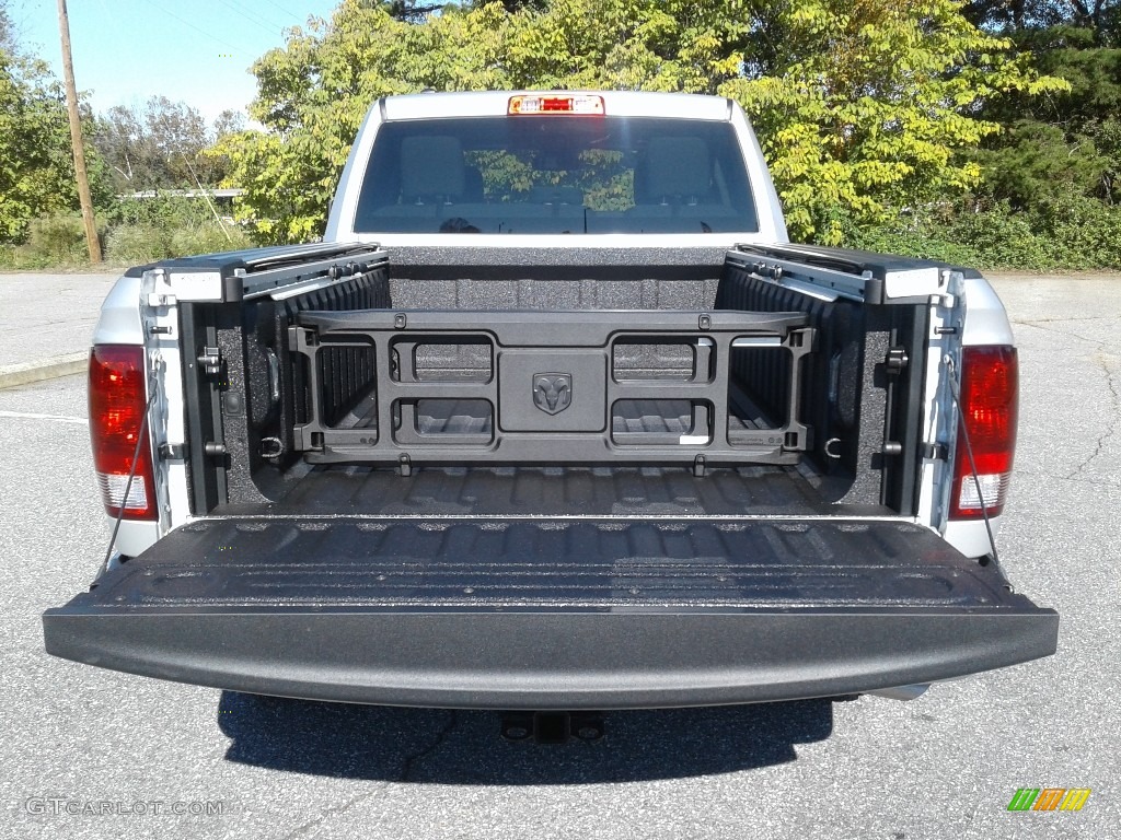 2019 1500 Classic Tradesman Quad Cab 4x4 - Bright Silver Metallic / Black/Diesel Gray photo #13