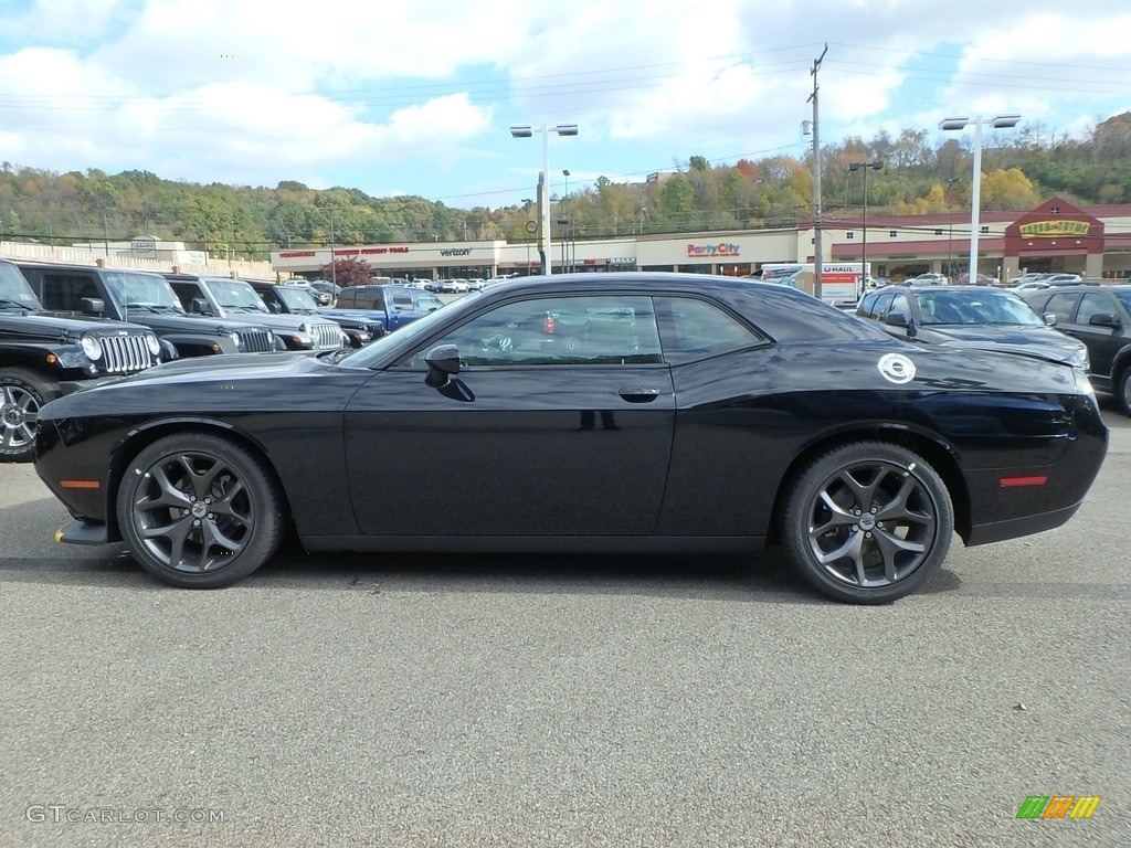 Pitch Black 2019 Dodge Challenger GT Exterior Photo #130197132