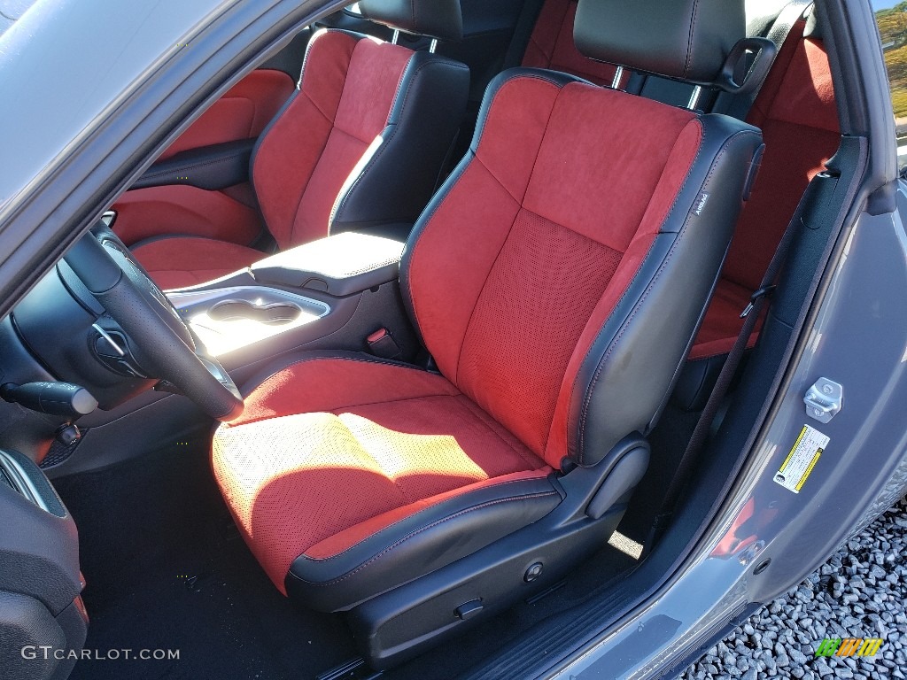 Ruby Red/Black Interior 2019 Dodge Challenger R/T Plus Photo #130197195