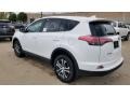 2018 Super White Toyota RAV4 LE  photo #2