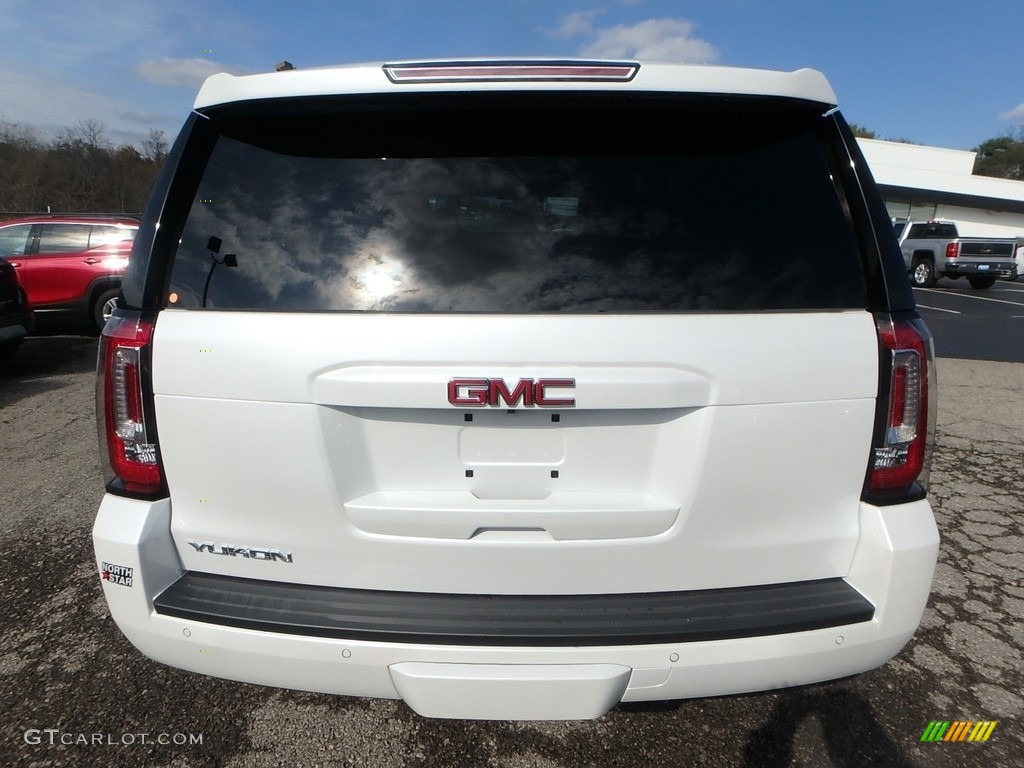 2019 Yukon SLT 4WD - White Frost Tintcoat / Cocoa/Dune photo #6