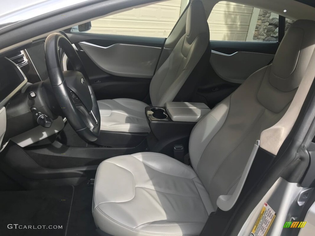 2013 Tesla Model S Standard Model S Model Front Seat Photos