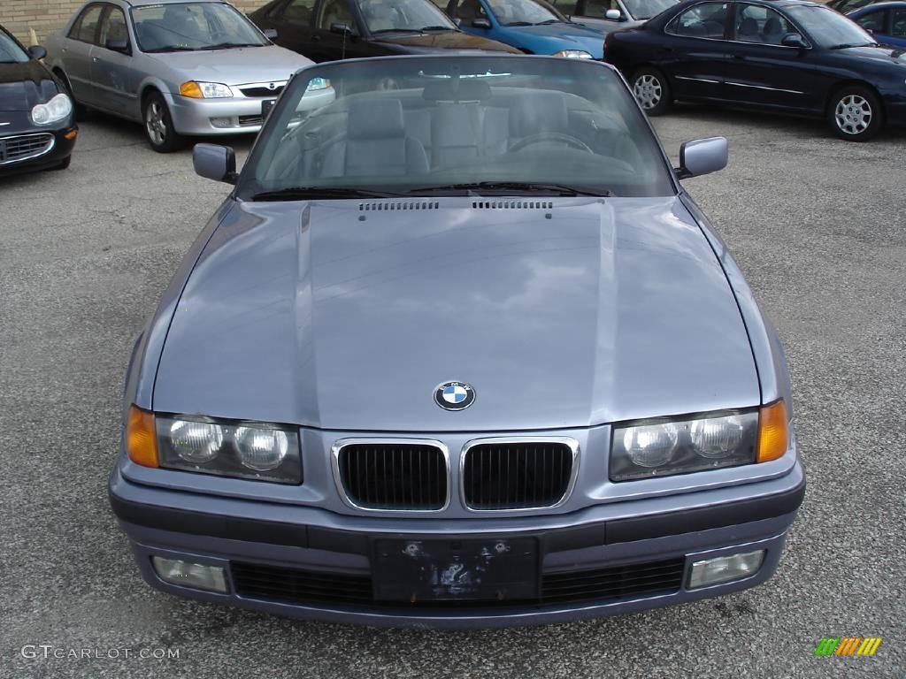 1997 3 Series 328i Convertible - Samoa Blue Metallic / Dark Blue photo #3