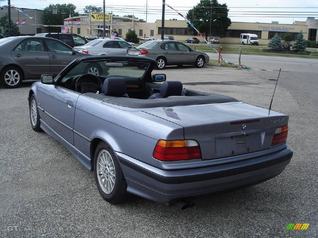 1997 3 Series 328i Convertible - Samoa Blue Metallic / Dark Blue photo #5