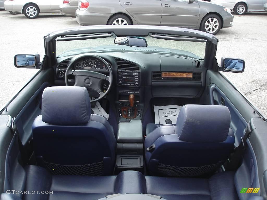 1997 3 Series 328i Convertible - Samoa Blue Metallic / Dark Blue photo #7