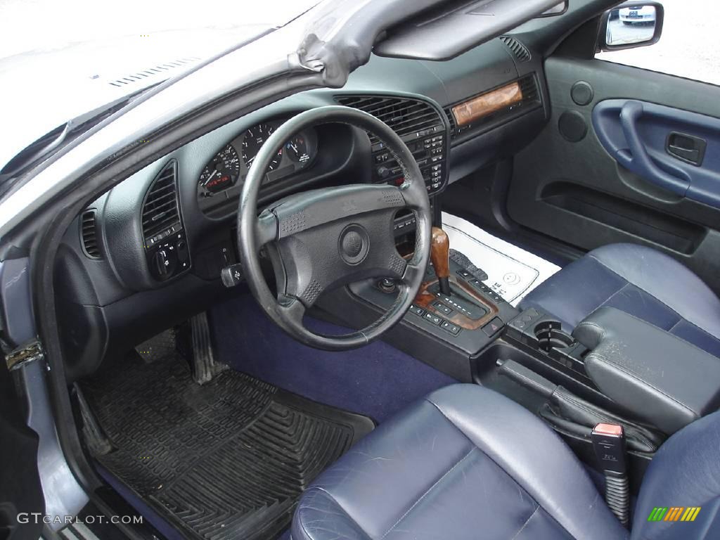 1997 3 Series 328i Convertible - Samoa Blue Metallic / Dark Blue photo #8