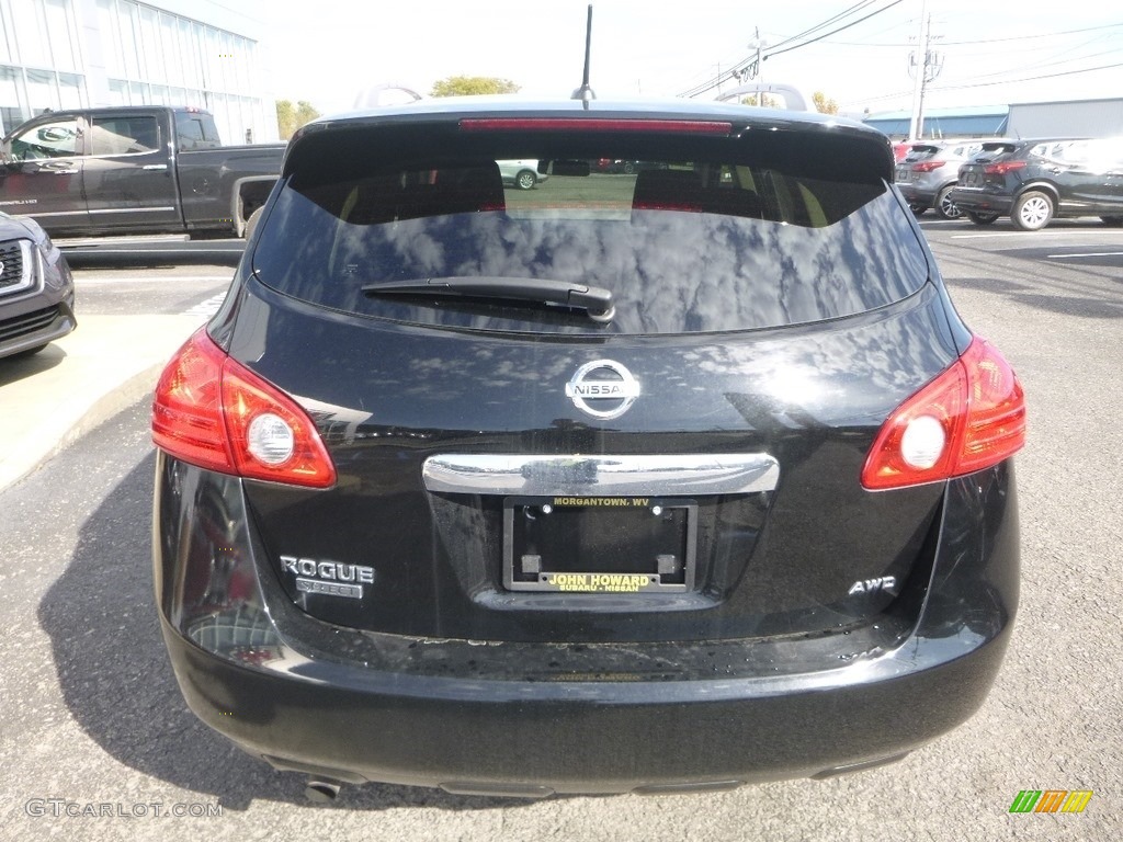 2015 Rogue Select S AWD - Super Black / Black photo #5