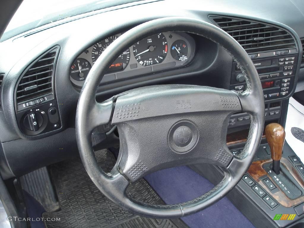 1997 3 Series 328i Convertible - Samoa Blue Metallic / Dark Blue photo #10
