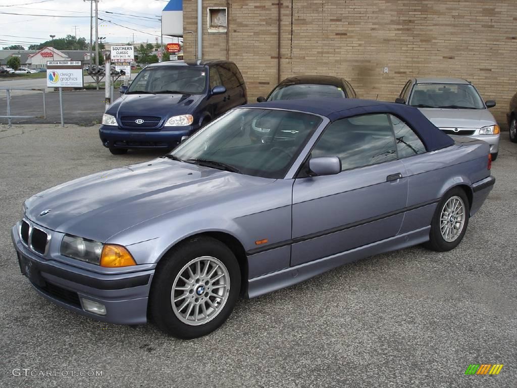 1997 3 Series 328i Convertible - Samoa Blue Metallic / Dark Blue photo #22