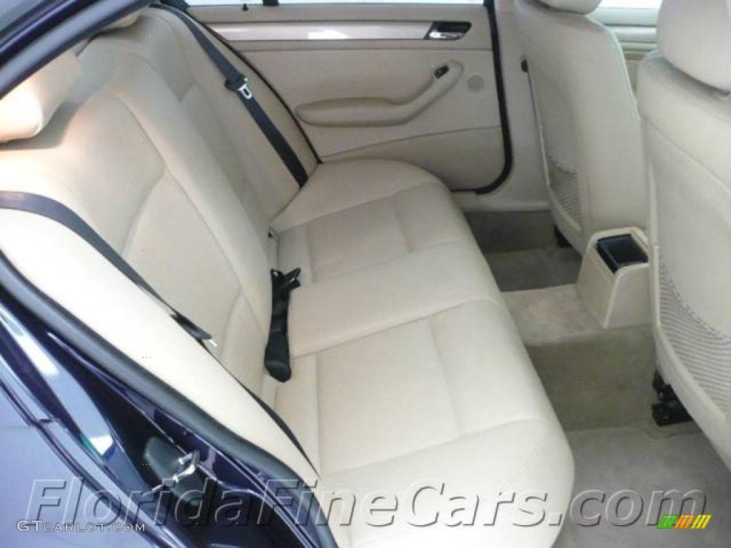 2001 3 Series 325i Sedan - Orient Blue Metallic / Sand photo #14